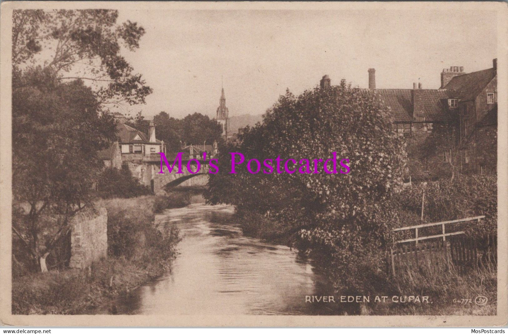 Scotland Postcard - River Eden At Cupar    DZ171 - Fife