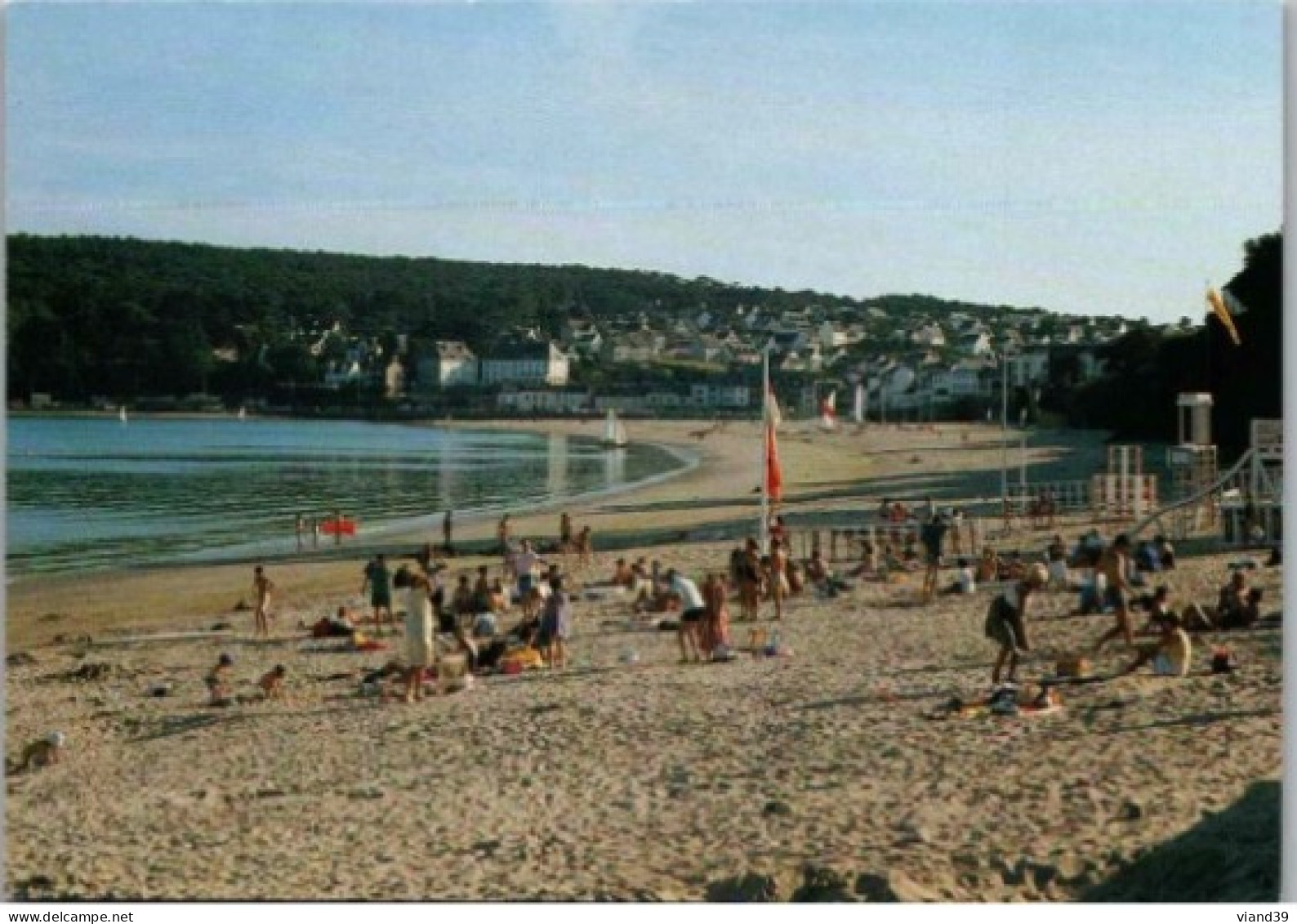 CROZON  MORGAT.  -  La Plage.    Non Circulée. - Crozon