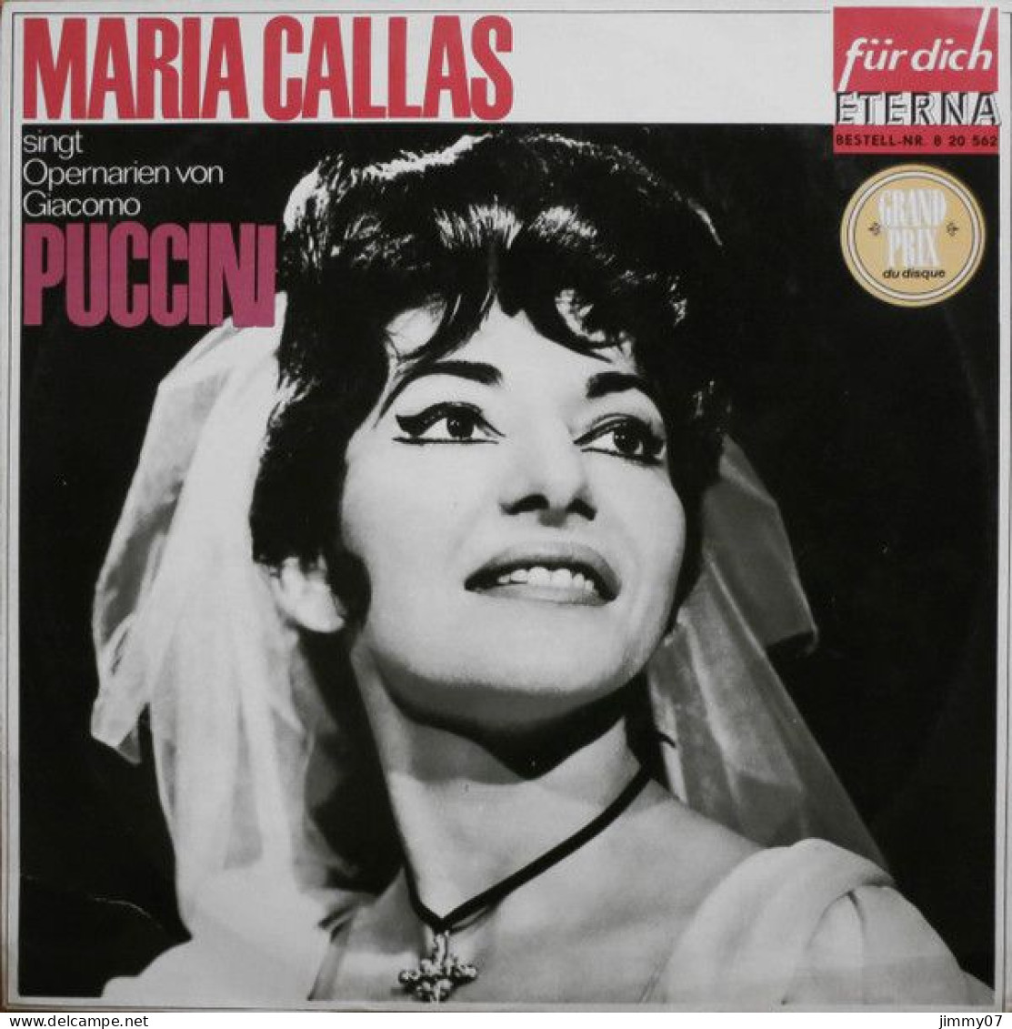 Maria Callas, Giacomo Puccini - Maria Callas Singt Opernarien Von Giacomo Puccini (LP, Mono) - Klassik