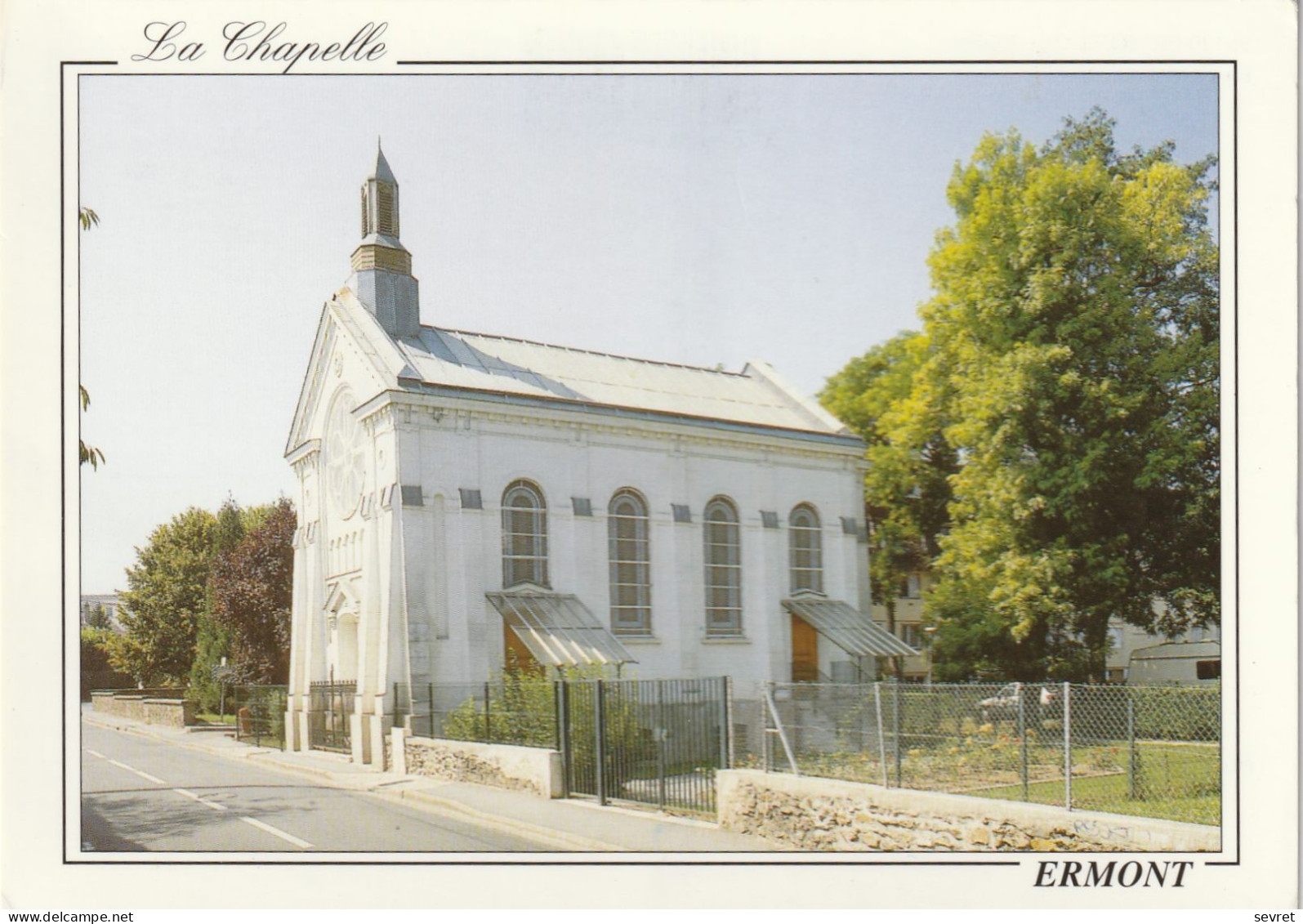 CPM . ERMONT . - La Chapelle De Cernay. Carte RARE - Ermont-Eaubonne