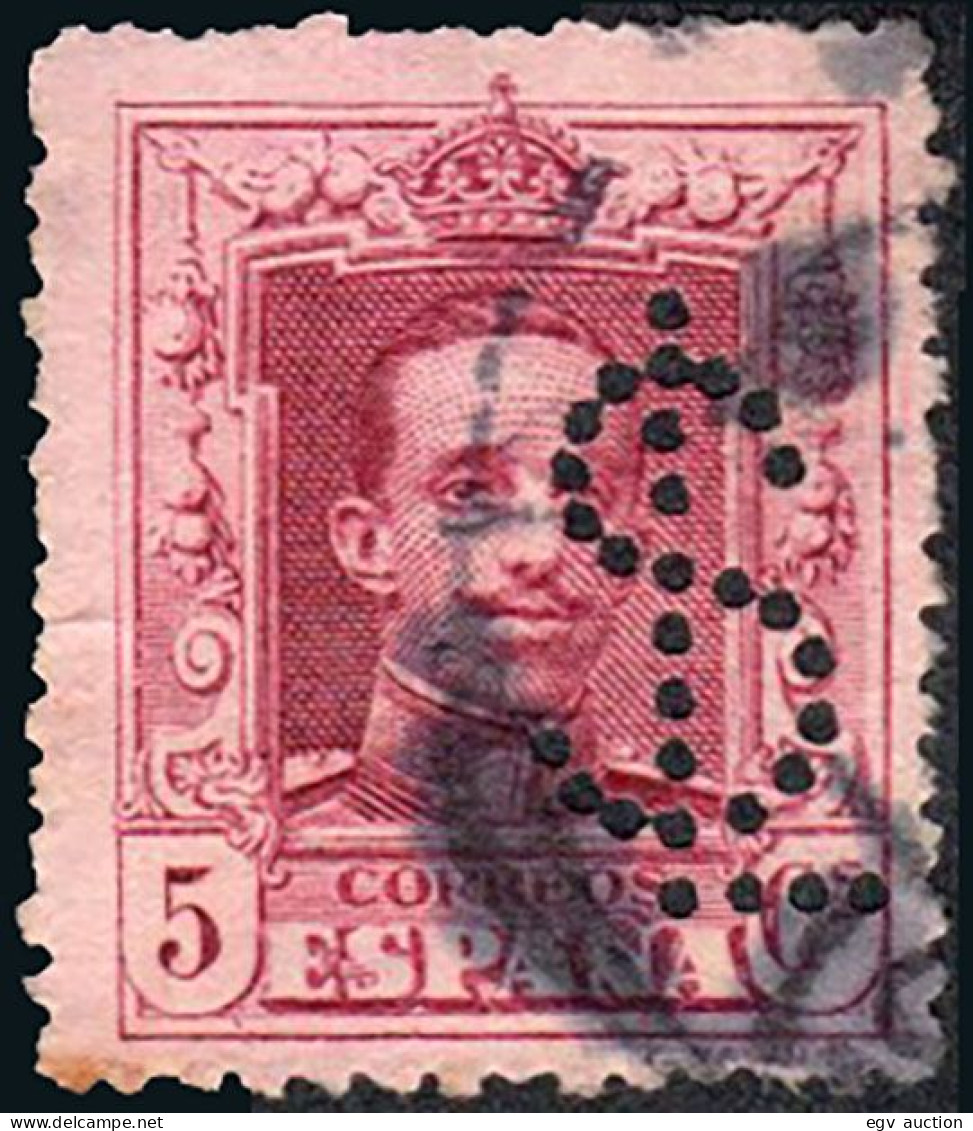 Madrid - Perforado - Edi O 312 - "SL" (Diarios Y Revistas) - Used Stamps