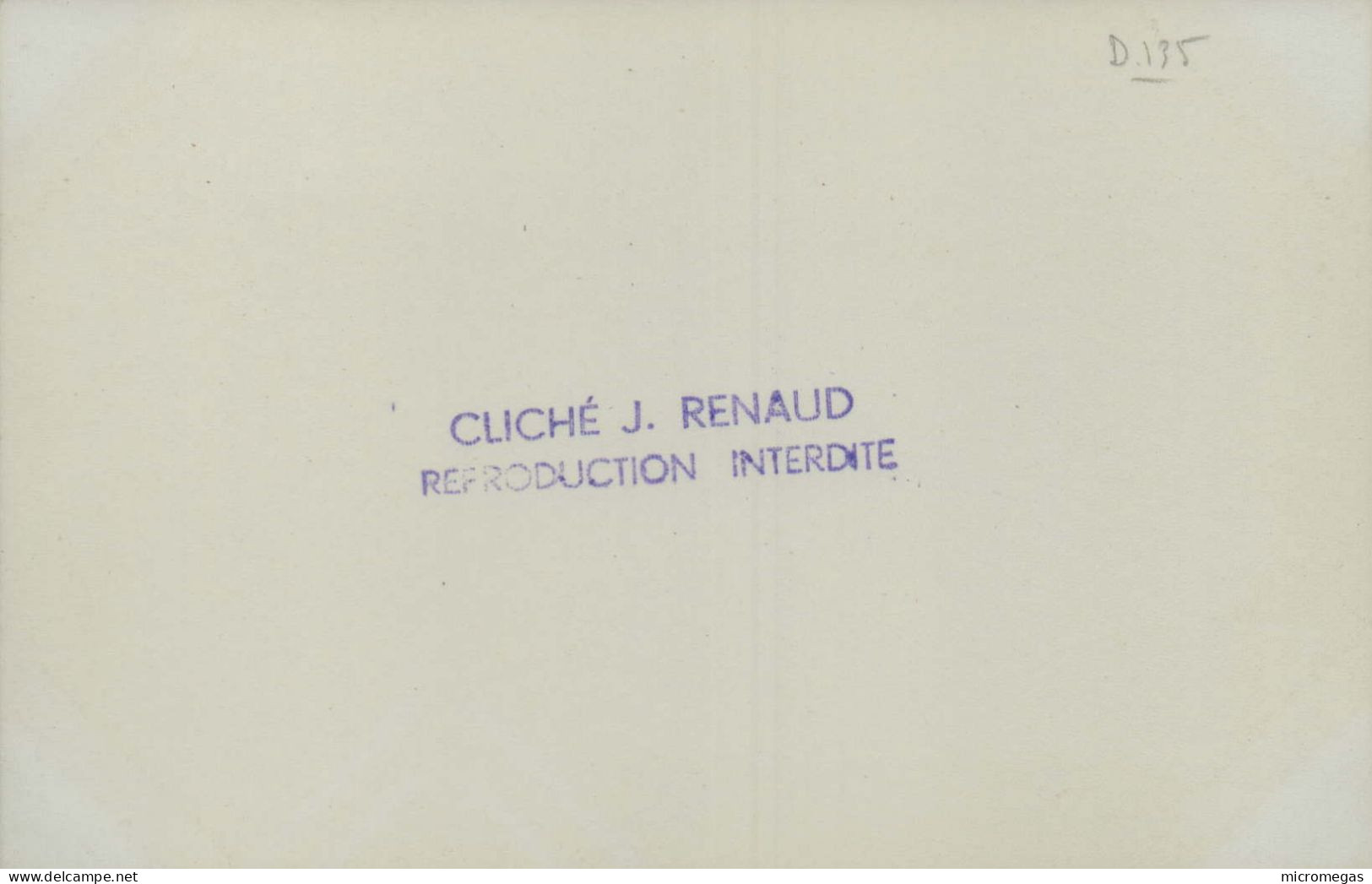 D-135 - Cliché J. Renaud - Trenes