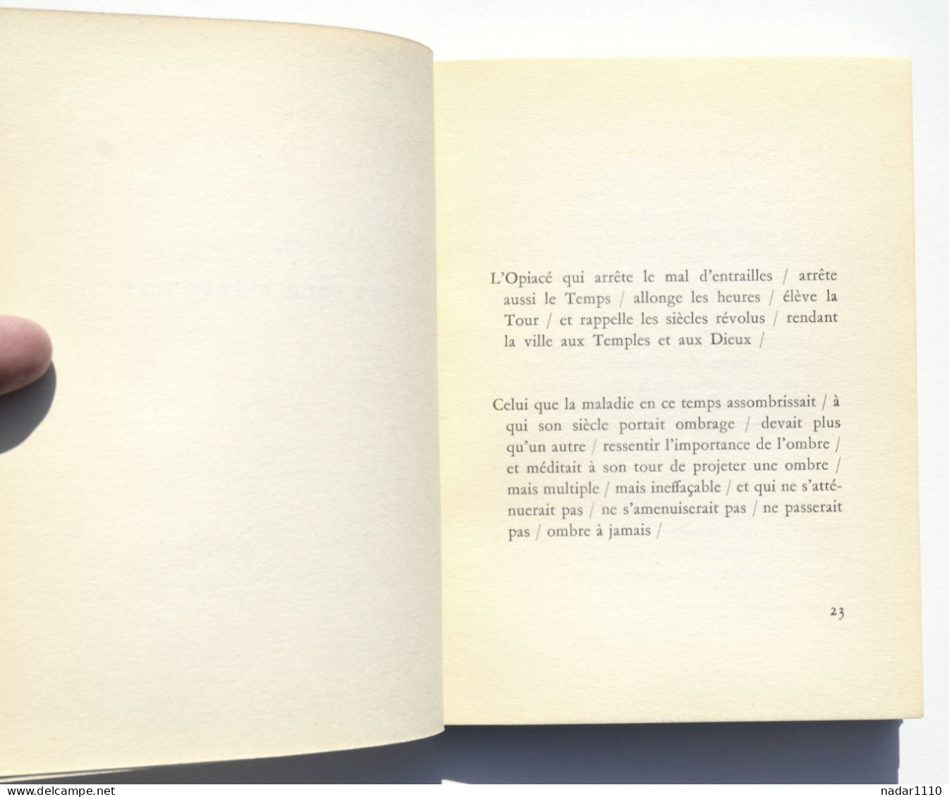 Poésie / Henri Michaux - Moments - Traversées Du Temps - Gallimard EO 1973, Tirage Numéroté Sur Alfa Bouffant - Auteurs Français