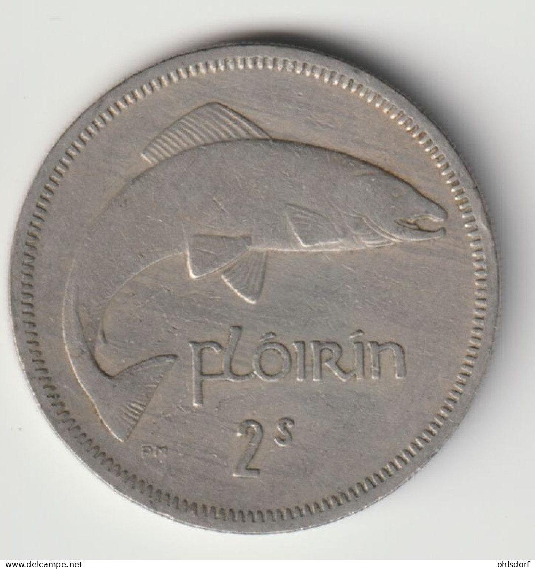 IRELAND 1961: 2 Floirin / 2 Scilling, KM 852 - Ierland