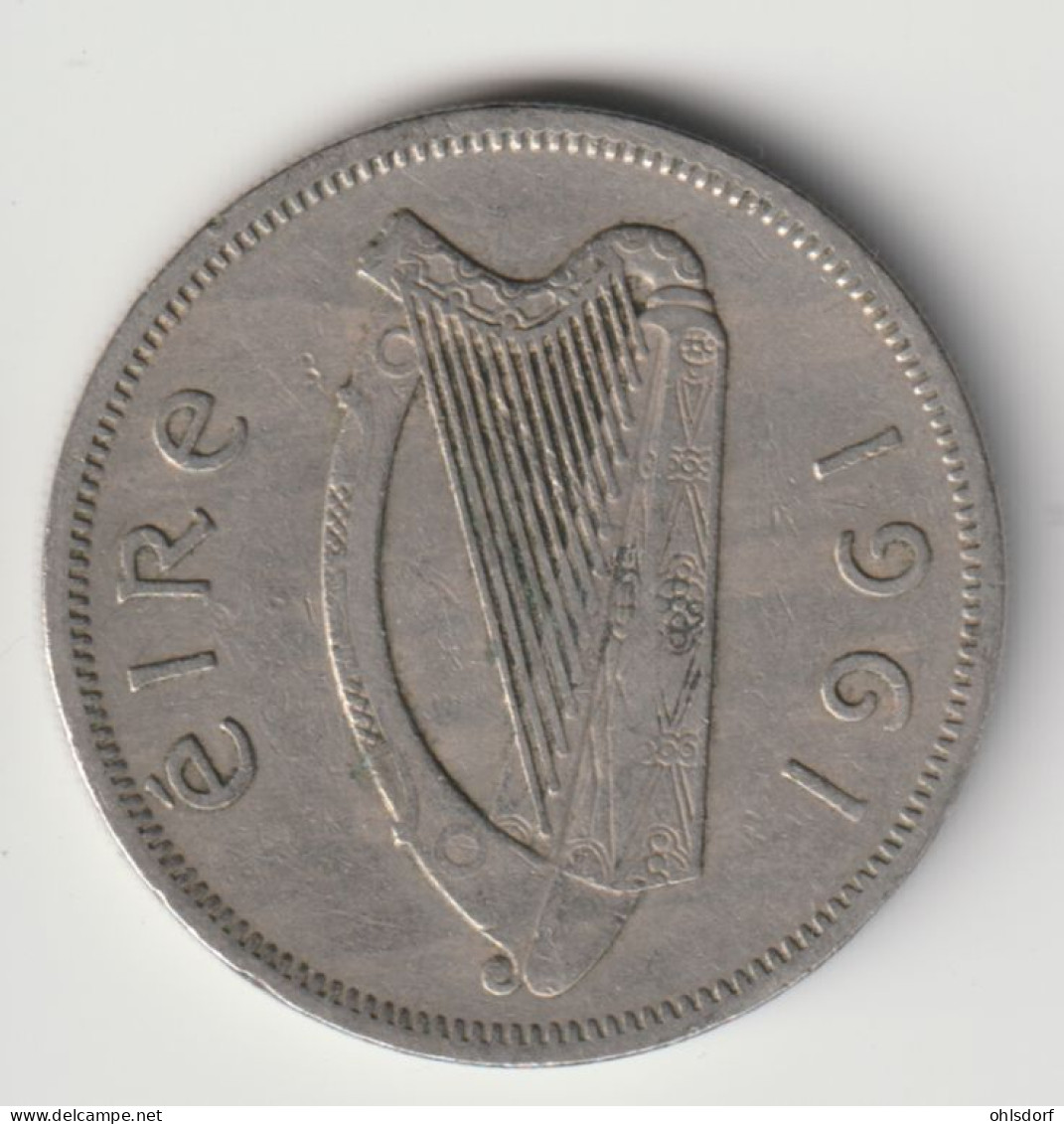 IRELAND 1961: 2 Floirin / 2 Scilling, KM 852 - Ireland