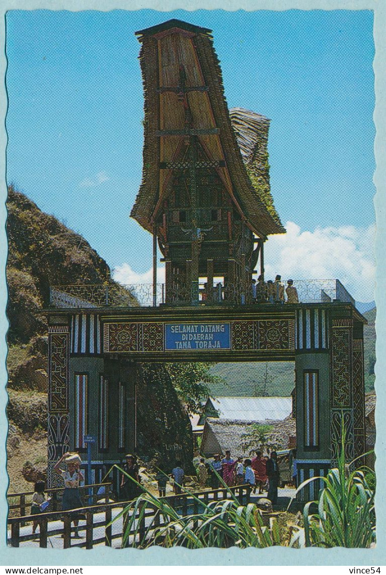 Pintu Gerbang Sahi Barani, Tana Toraja. Sulawesi Selatan - Indonesien