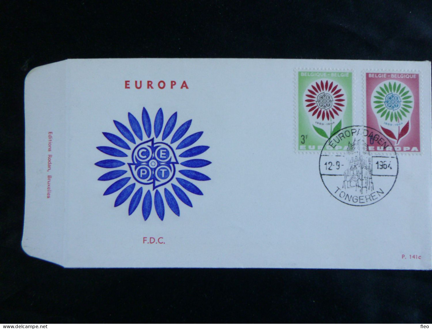 1964 1298-99 FDC (Tongeren) : " Europa 1964 " - 1961-1970