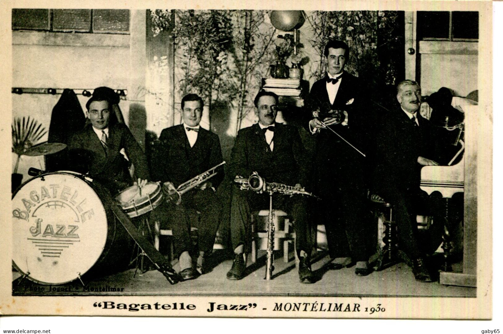 CPA.26.DRÔME.MONTÉLIMAR. " BAGATELLE JAZZ " 1930 - Montelimar