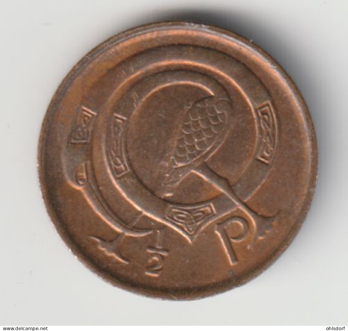 IRELAND 1982: 1/2 Penny, KM 19 - Irlande