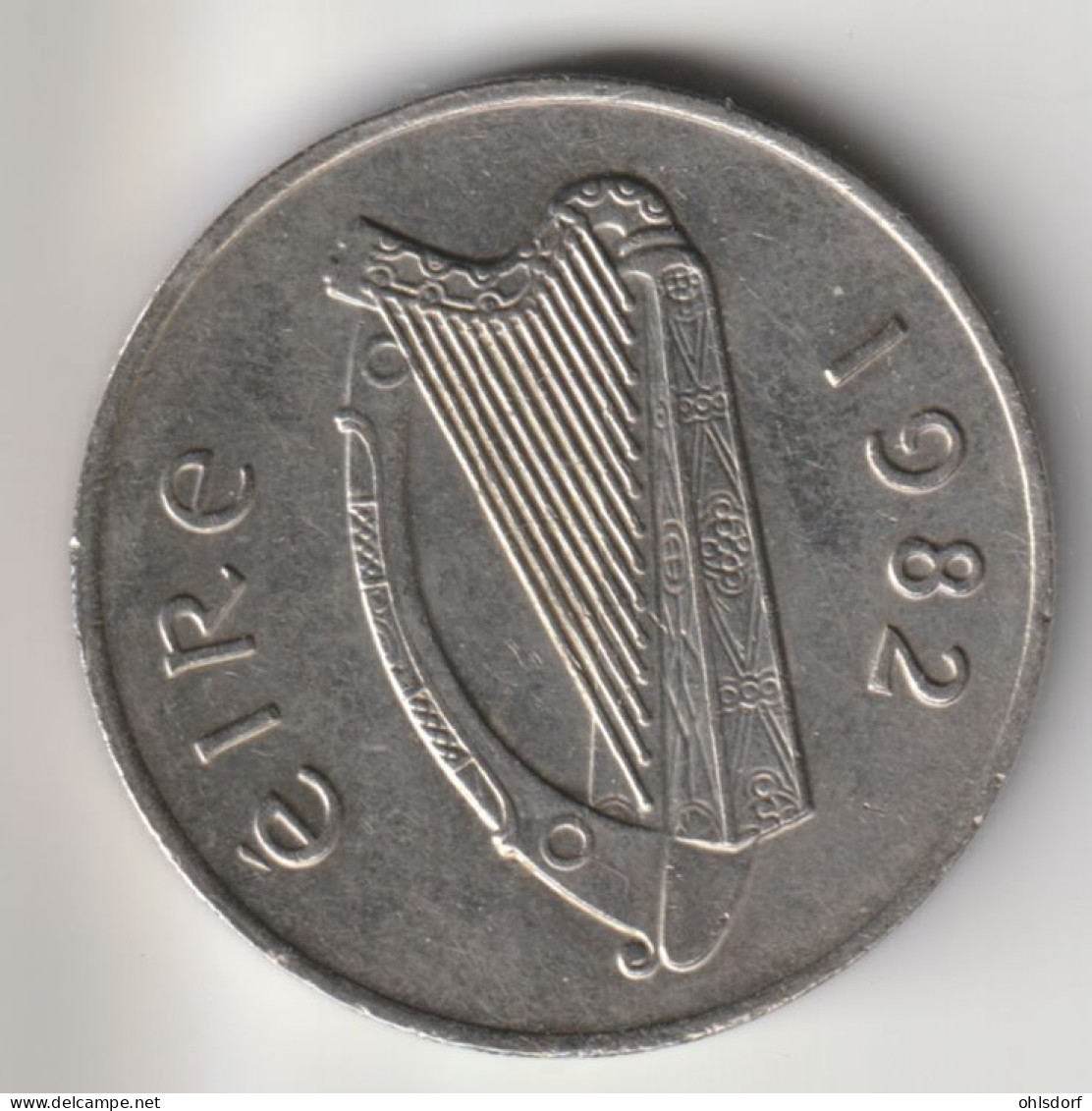 IRELAND 1982: 10 Pence, KM 23 - Ireland