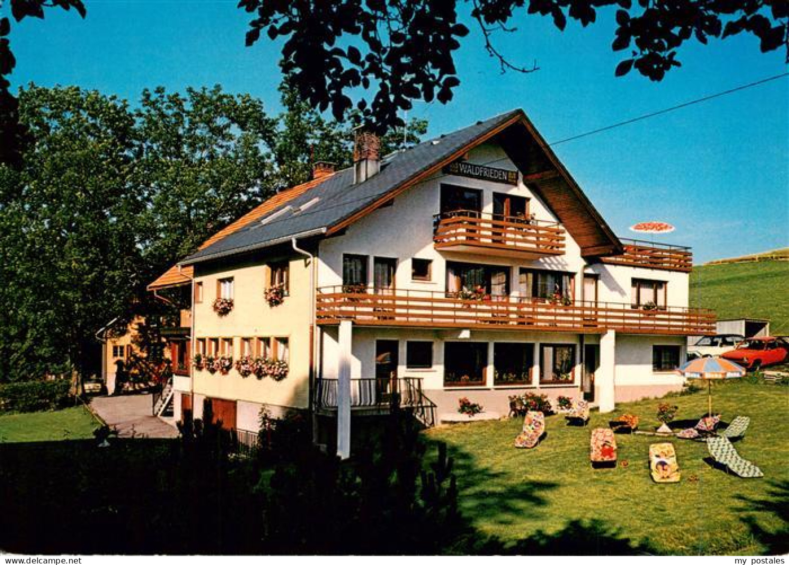 73927597 Herrenschwand_Todtnau_BW Gasthaus Pension Waldfrieden - Todtnau