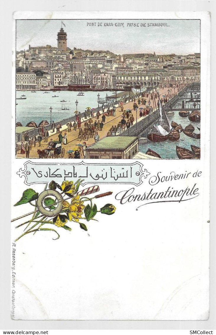 Souvenir De Constantinople, Pont De Kara Keuy Prise De Stamboul (A18p71) - Türkei