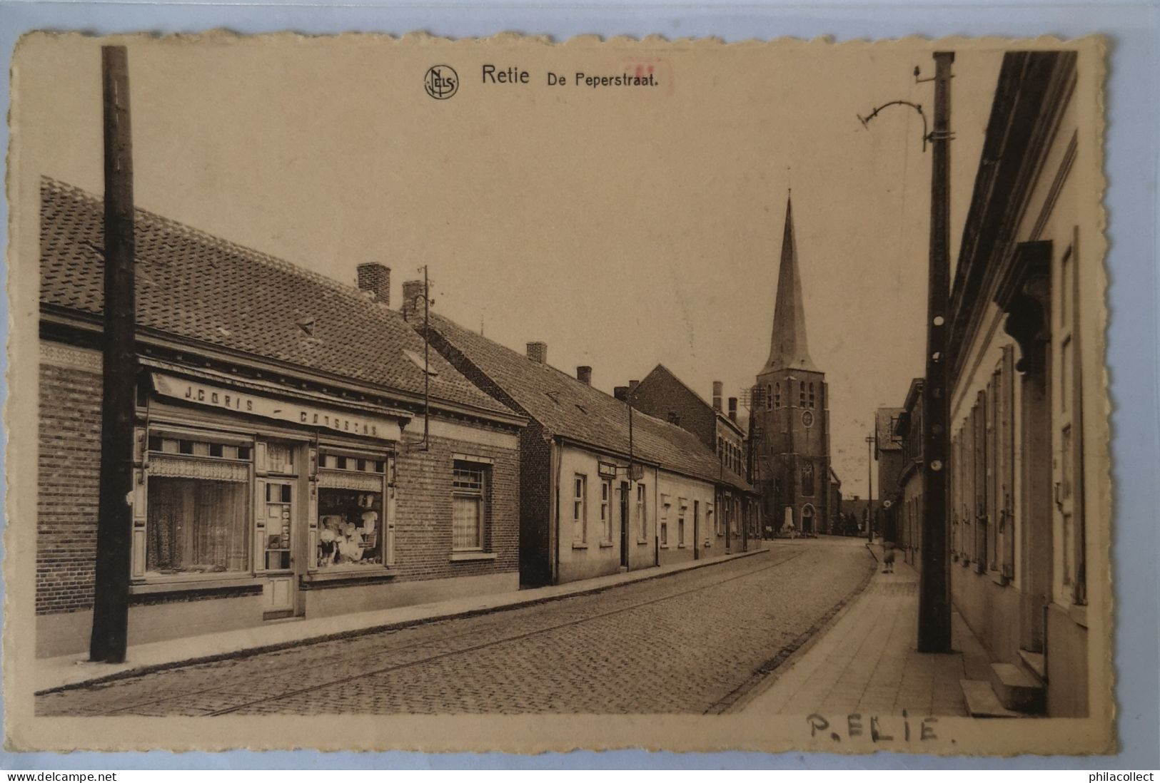 Retie // De Peperstraat (Winkel) 1949 - Retie