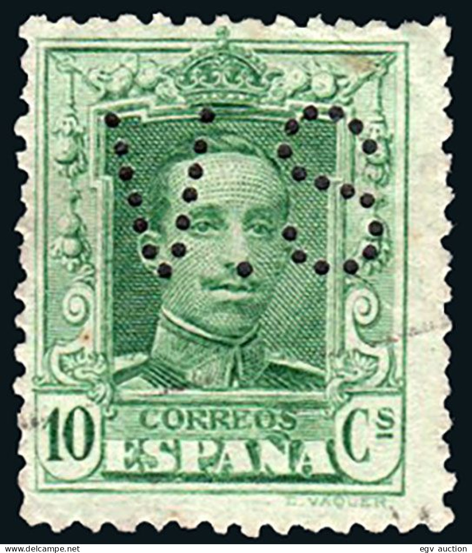 Madrid - Perforado - Edi O 314 - "VS" (Librería) - Used Stamps