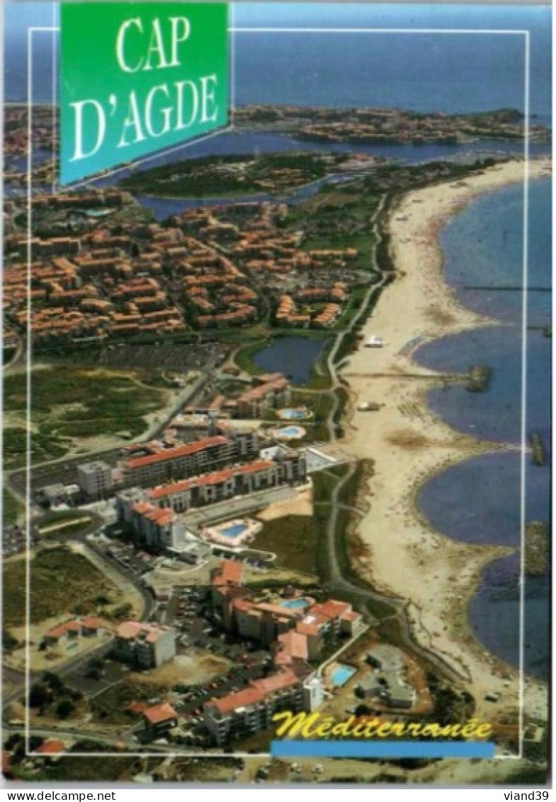 CAP D'ADGE. -    Circulée. - Agde