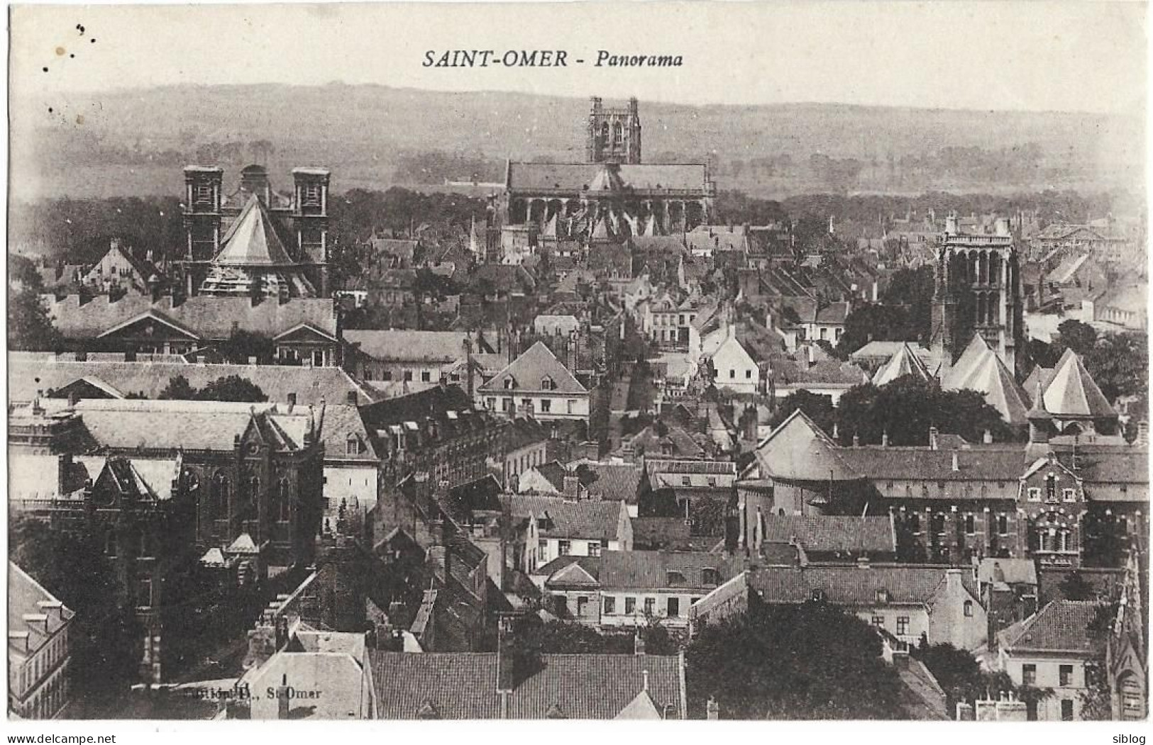 CPA - SAINT OMER - Panorama - Saint Omer