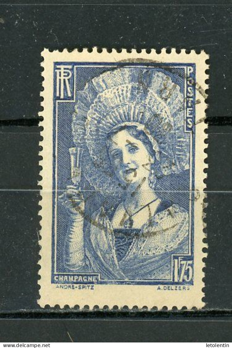 FRANCE -  CHAMPENOISE - N° Yvert 388 Obli. - Used Stamps