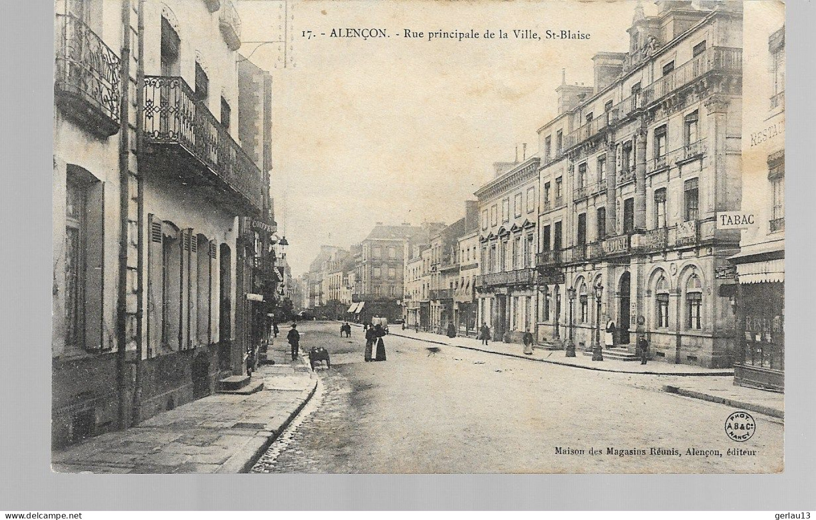 ALENCON   RUE PRINCIPALE DE LA VILLE  ST BLAISE - Alencon