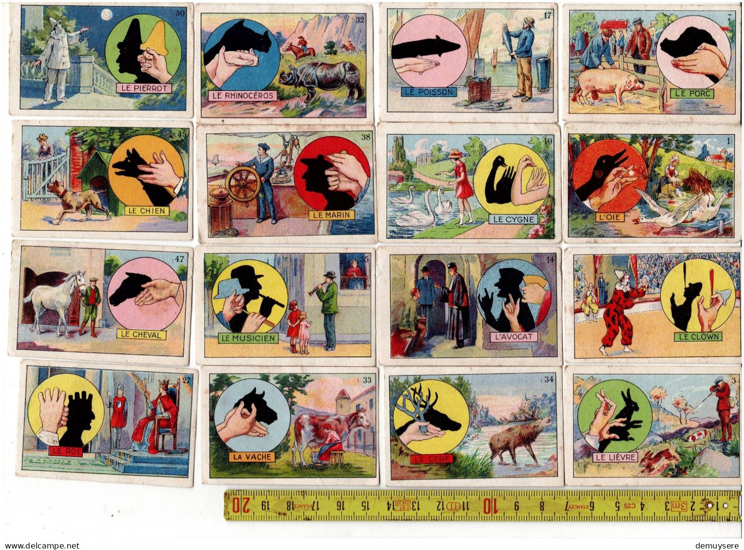 SOLDE 3216 - LESSIVE DU GENIE PERUWELZ HAINAUT - 19 CROMOS - Matchbox Labels