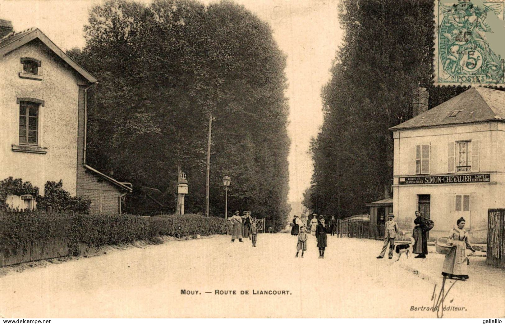 MOUY ROUTE DE LIANCOURT - Mouy