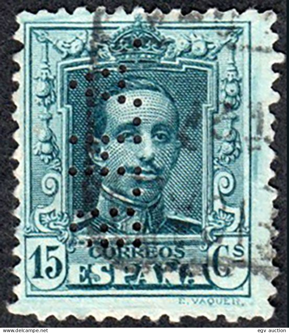 Madrid - Perforado - Edi O 315 - "BHA" Pequeño (Banco) - Used Stamps