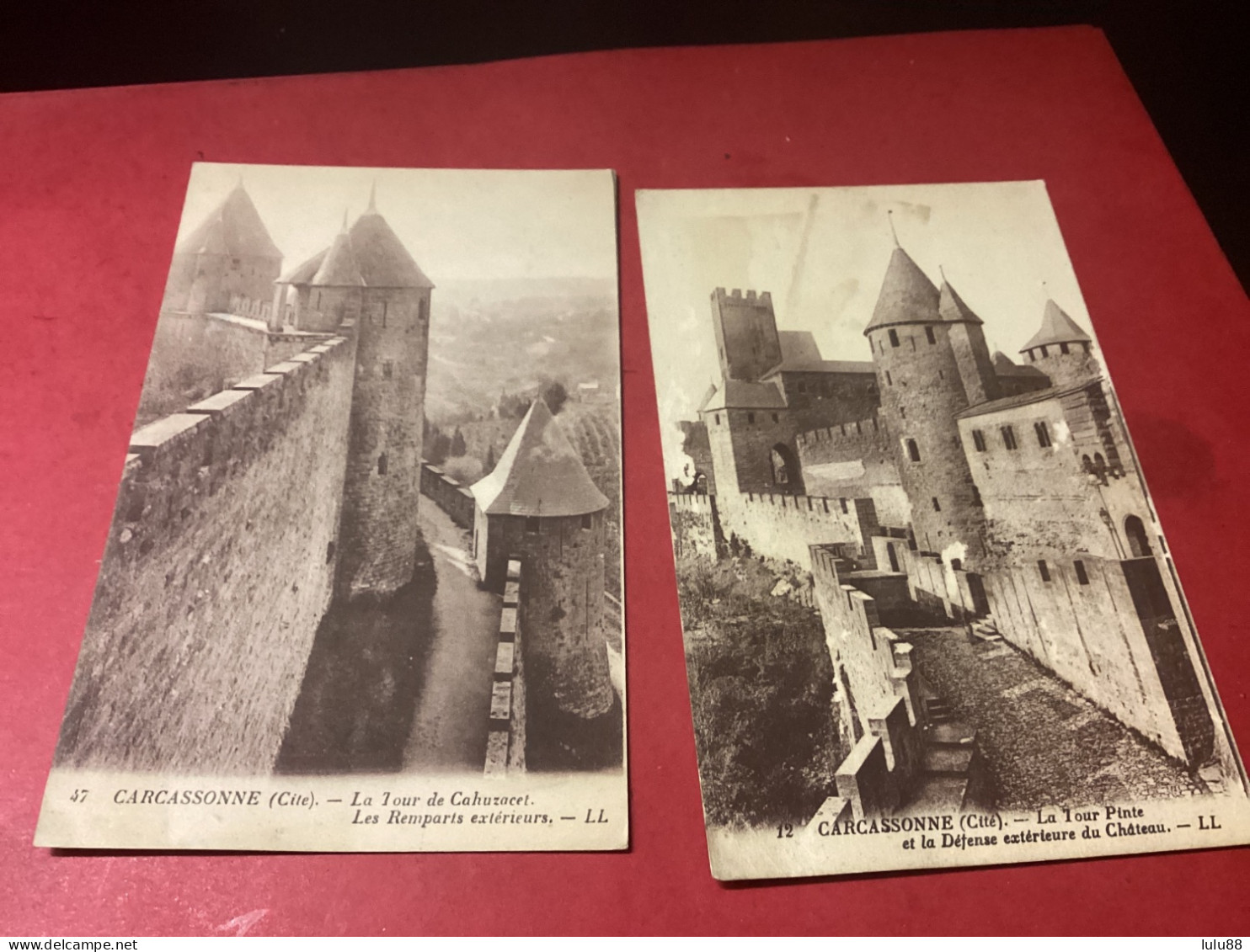 CARCASSONNE LOT DE  7 CARTES FRAIS DE PORT OFFERT 5 /24 - Carcassonne