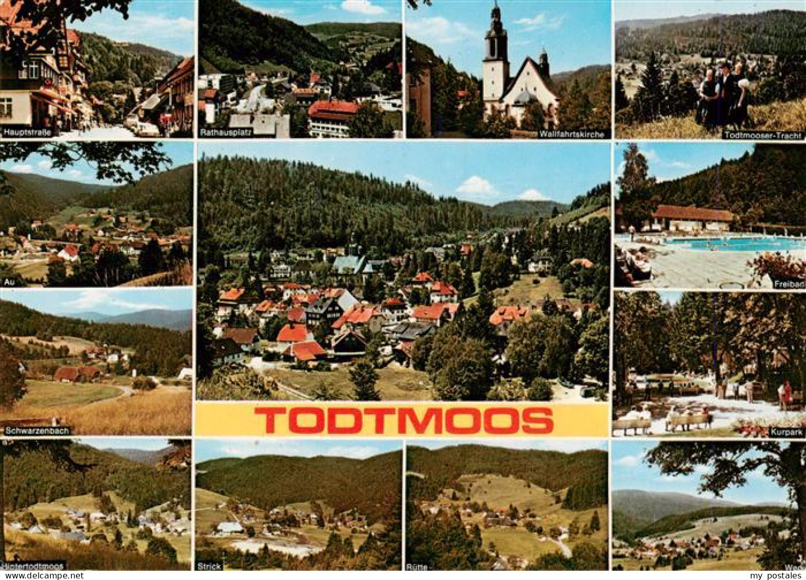 73927572 Todtmoos Orts Und Teilansichten Panorama Kirche Schwimmbad - Todtmoos