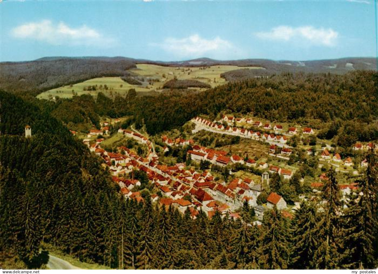 73927571 Triberg Panorama Blick Von Der Schoenwalder Strasse - Triberg