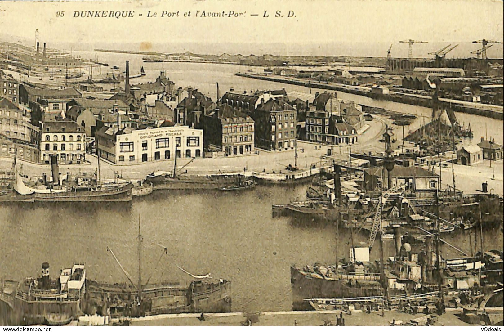 France - (59) Nord - Dunkerque - Le Port Et L'Avant-Port - Dunkerque