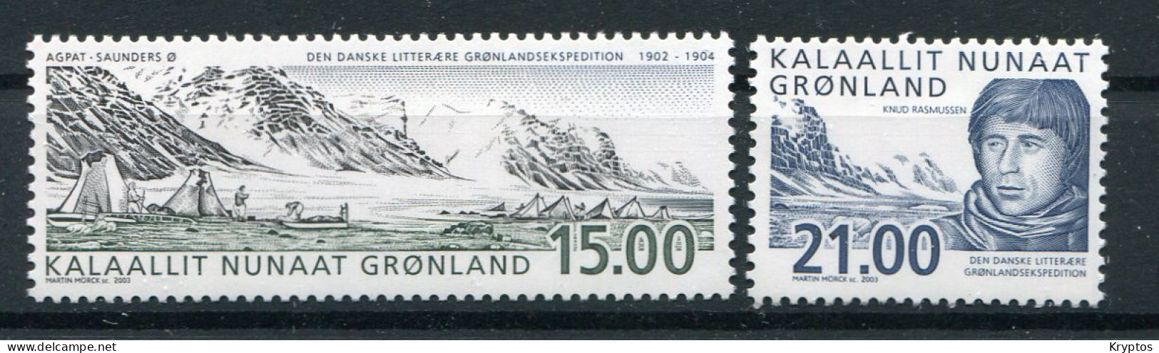 Greenland 2003. Polar Expedition. Complete Set Of 2 Stamps. - MINT (NH)** - Nuovi