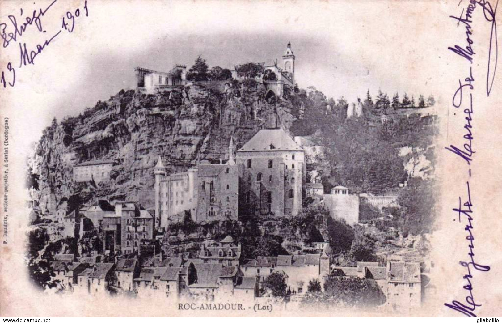 46 - Lot -  ROCAMADOUR - Vue Generale -  - Rocamadour