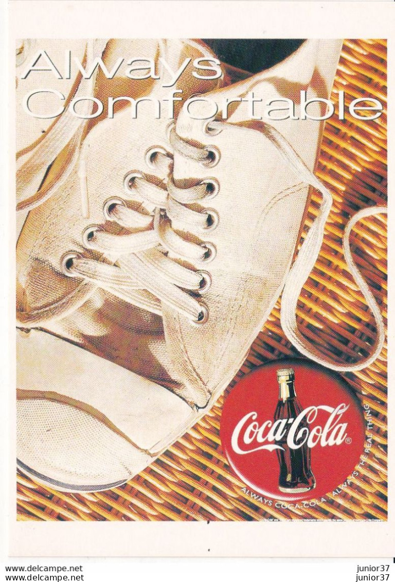 4 Cartes Coca Cola, Always Chill, Always Comfortable, Always Jean, Always Love - Advertising
