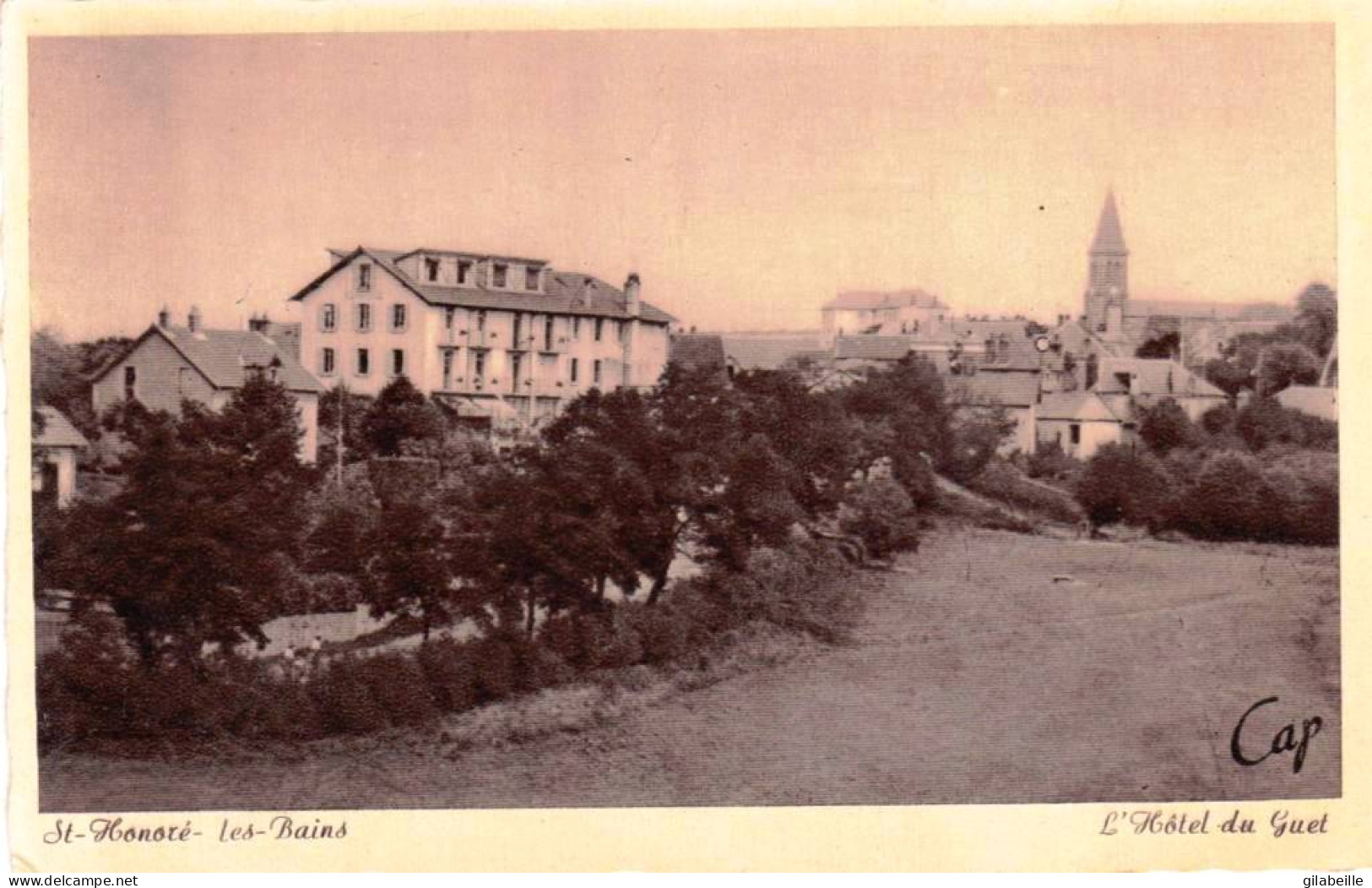 58 - Nievre -  SAINT HONORE Les BAINS -  L'hotel Du Guet - Saint-Honoré-les-Bains