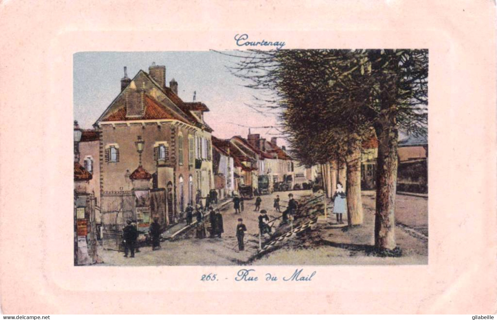 45 - Loiret -  COURTENAY -  Rue Du Mail - Courtenay