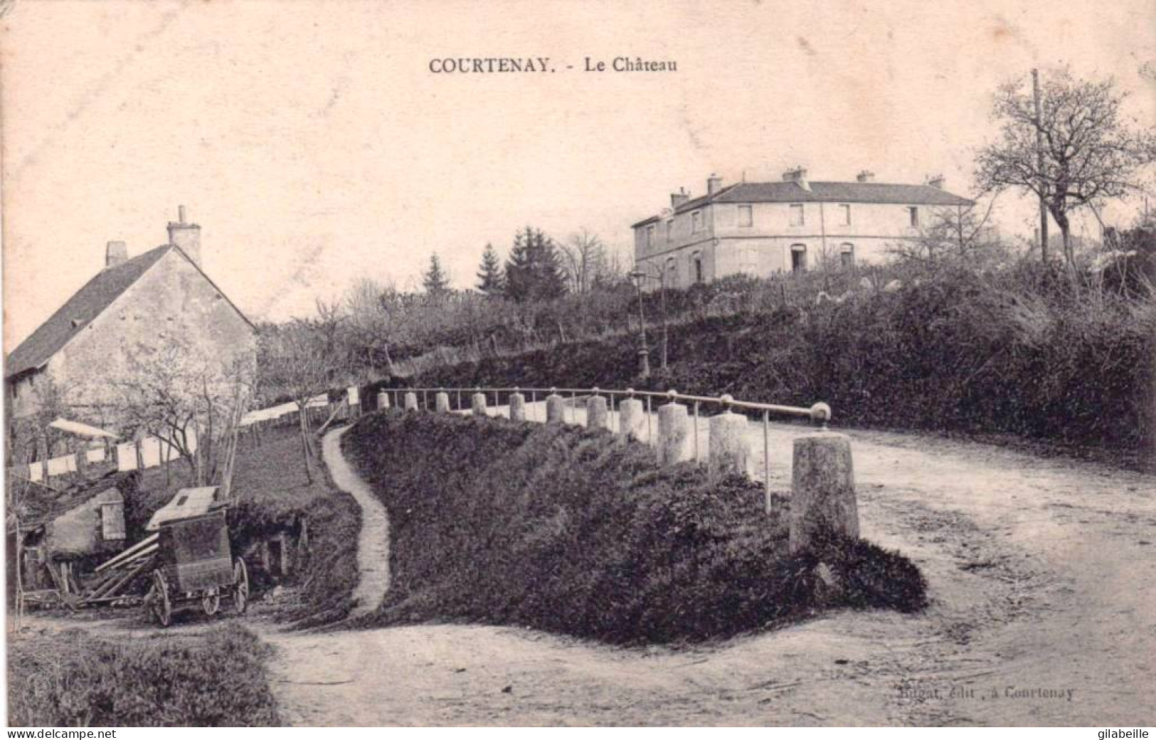45 - Loiret -  COURTENAY - Le Chateau - Courtenay