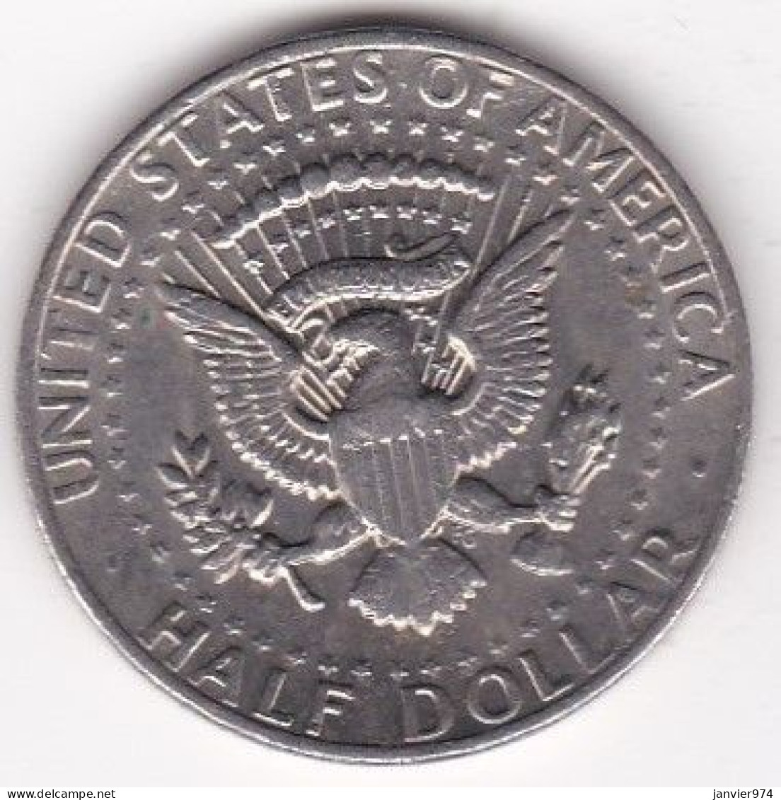 Etats Unis Half Dollar 1972,  Kennedy, En Cuivre Plaqué Cupronickel, KM# 202b - 1964-…: Kennedy