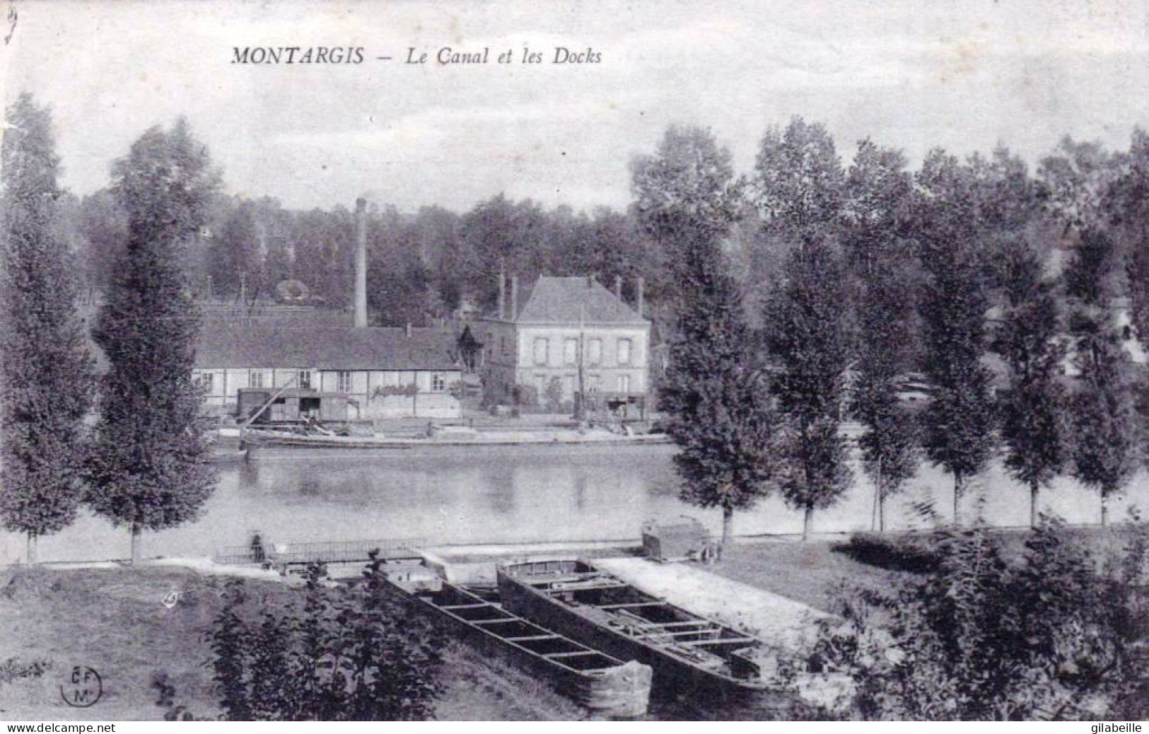 45 - Loiret -  MONTARGIS - Le Canal Et Les Docks - Montargis