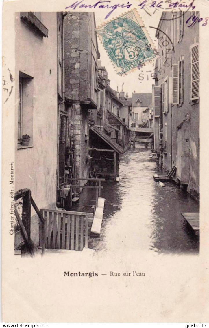 45 - Loiret -  MONTARGIS - Rue Sur L'eau - Montargis