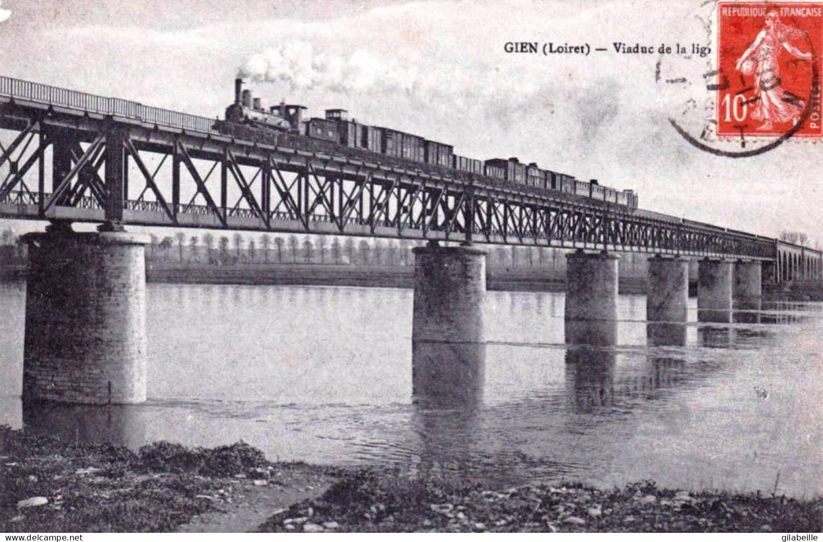 45 - Loiret -  GIEN - Le Viaduc De La Ligne D'Argent - Gien