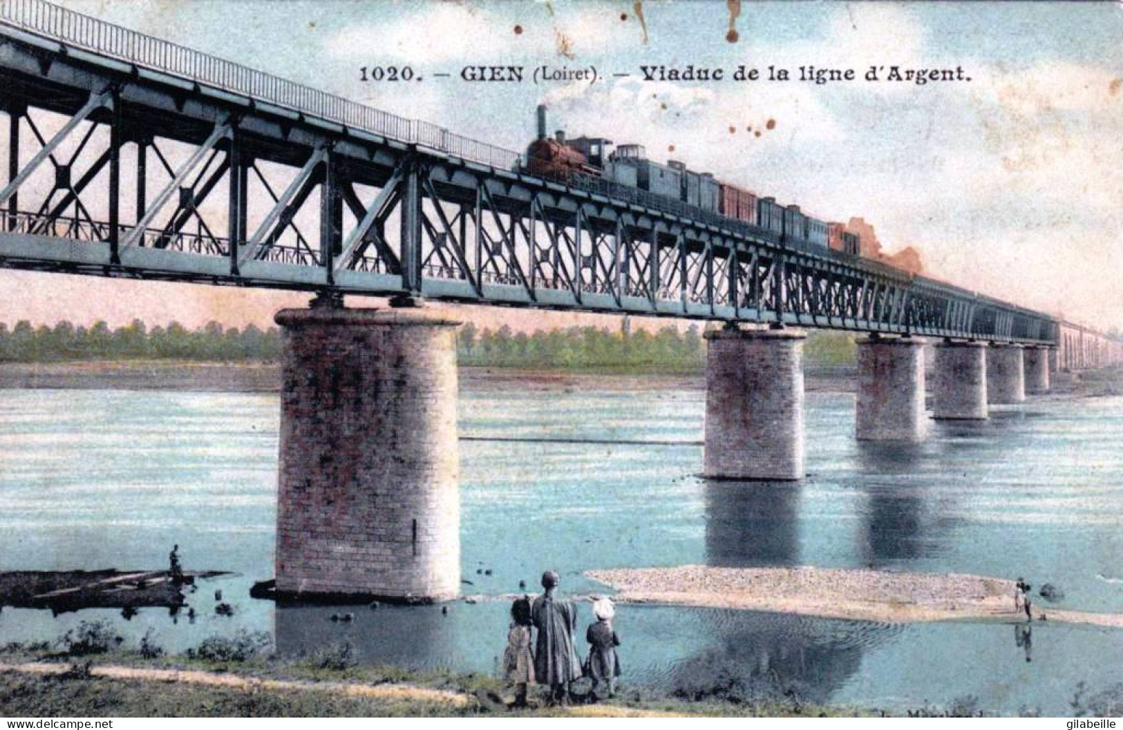 45 - Loiret -  GIEN -   Viaduc De La Ligne D'Argent - Gien