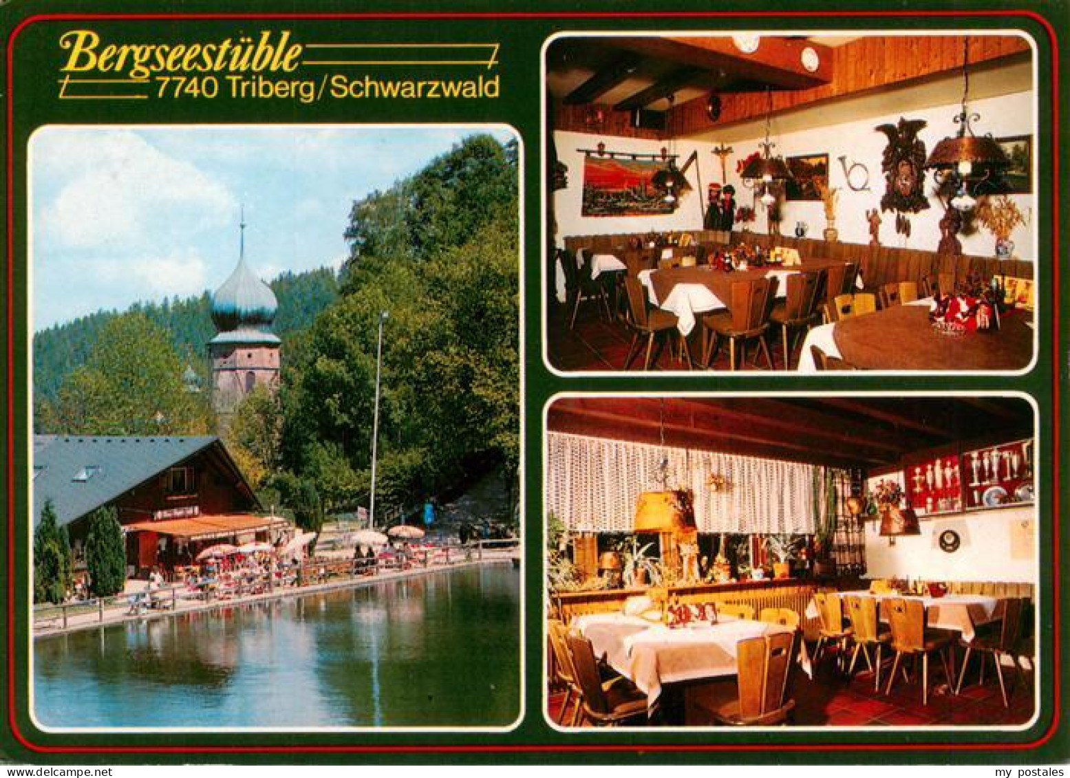 73927539 Triberg Cafe Restaurant Bergseestueble Gastraeume - Triberg