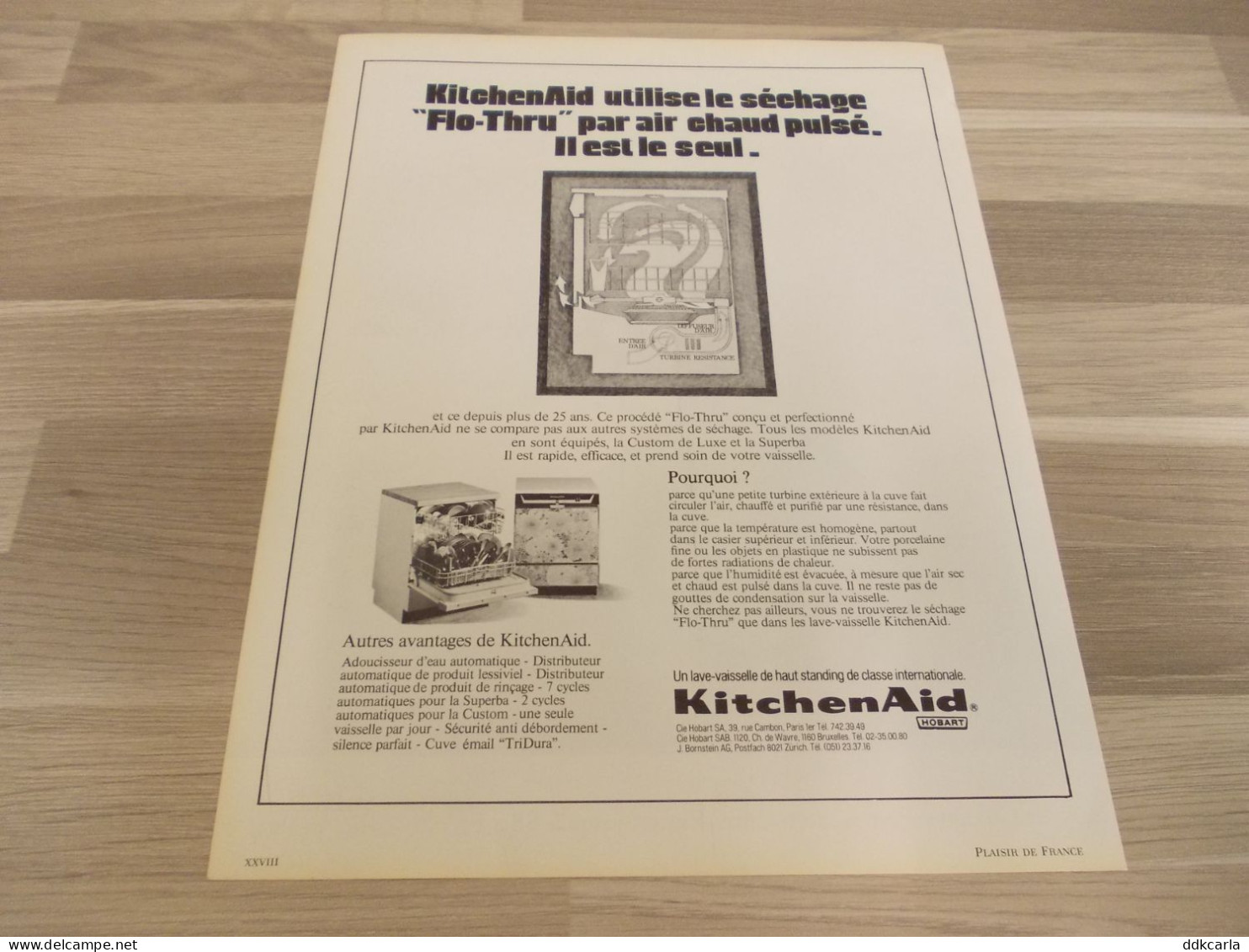 Reclame Advertentie Uit Oud Tijdschrift 1973 - KitchenAid Hobart - Publicités