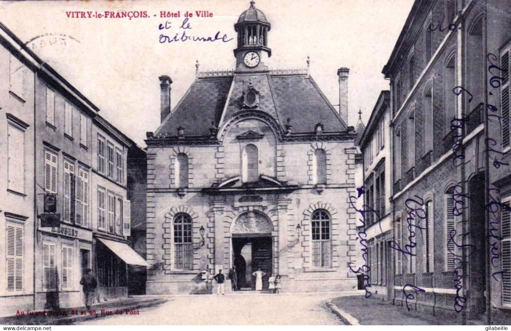 51 - Marne - VITRY Le FRANCOIS - L'hotel De Ville  - Vitry-le-François