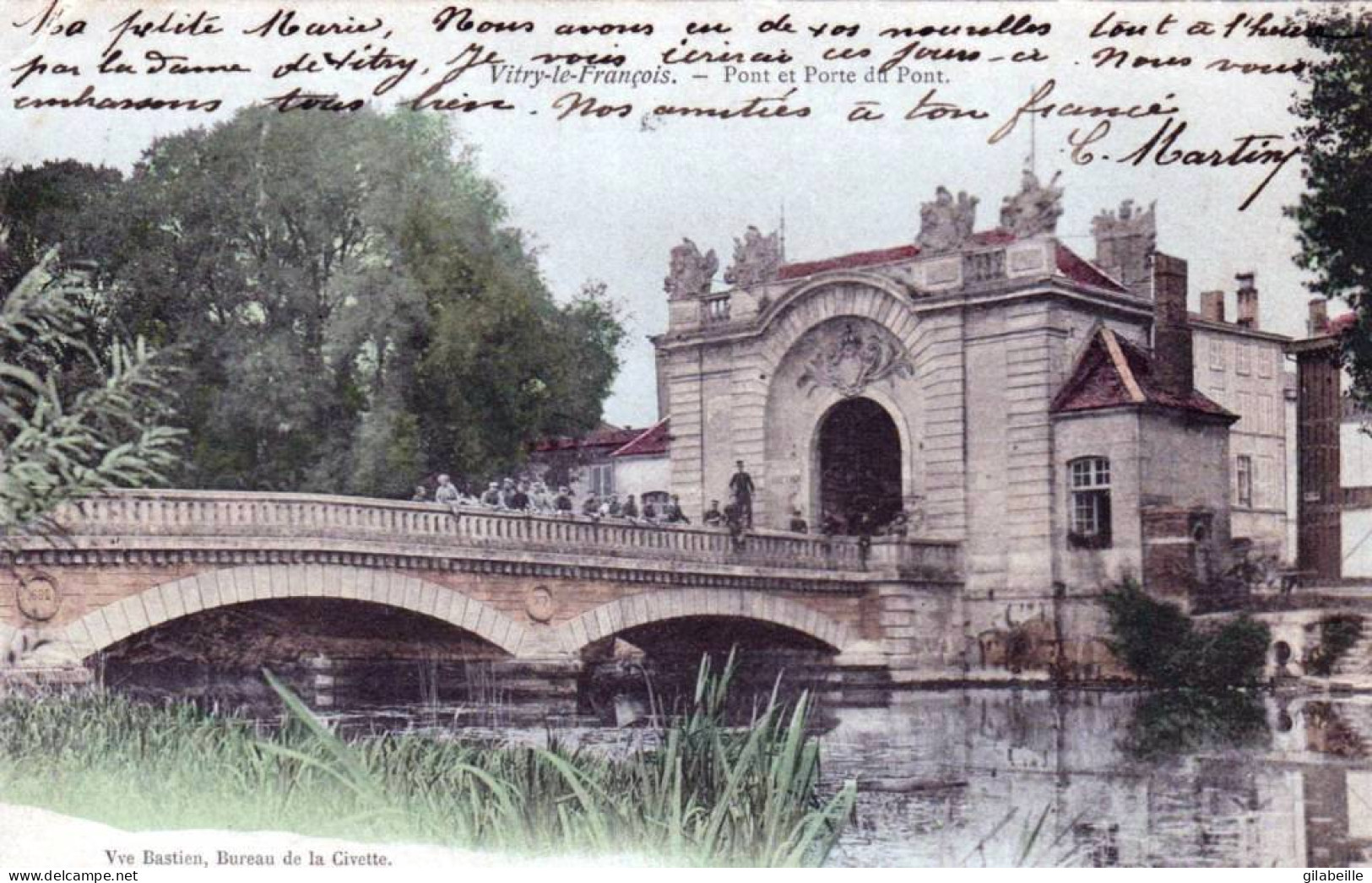 51 - Marne -  VITRY Le FRANCOIS - Pont Et Porte Du Pont - Vitry-le-François