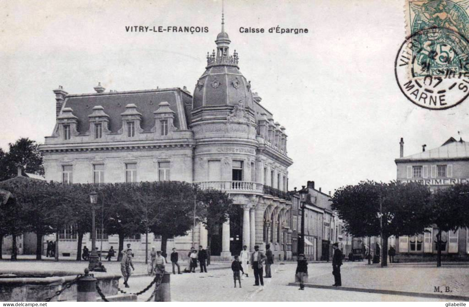 51 - Marne -  VITRY Le FRANCOIS - Caisse D'épargne - Vitry-le-François