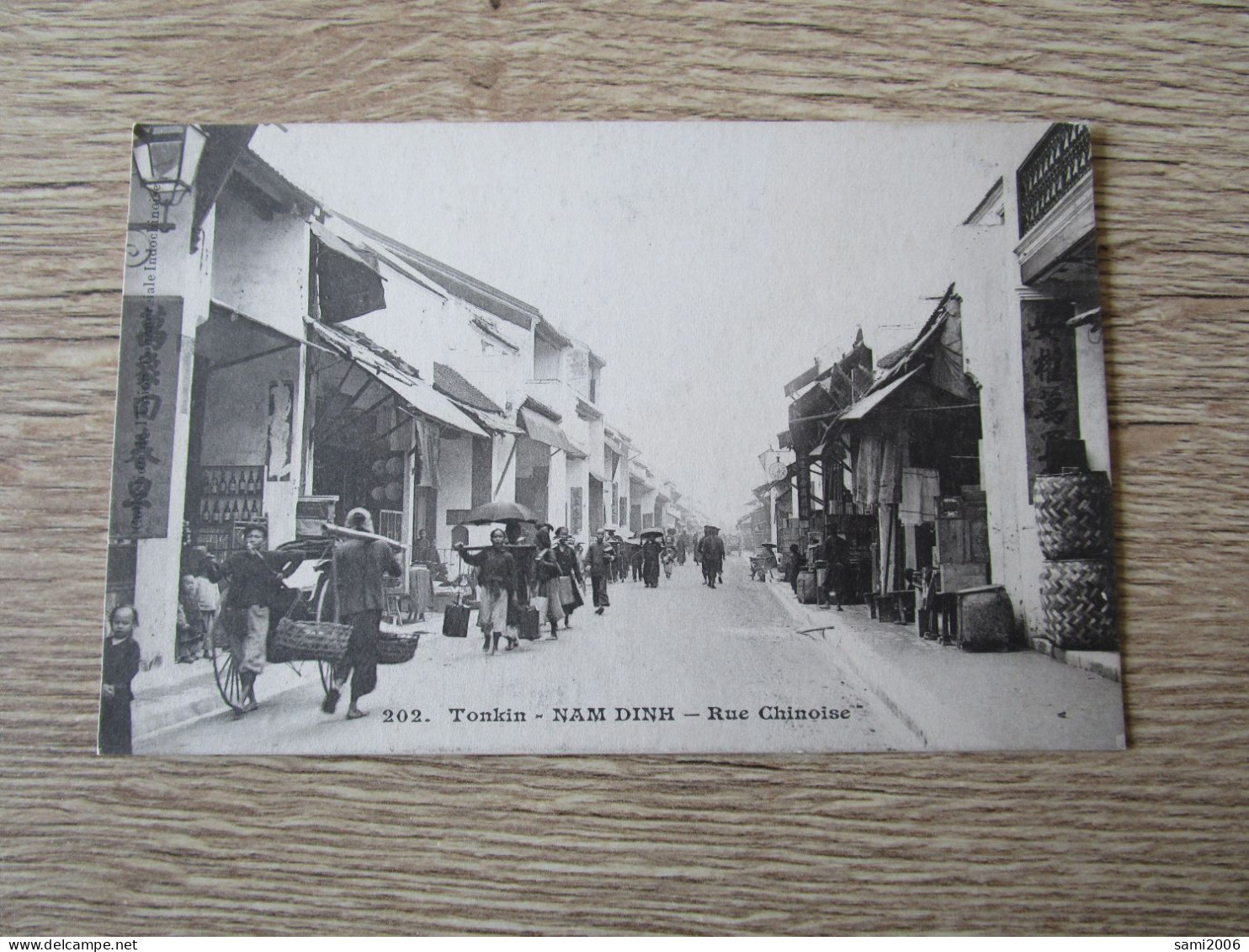 VIET NAM TONKIN NAM DINH RUE CHINOISE ANIMEE - Vietnam