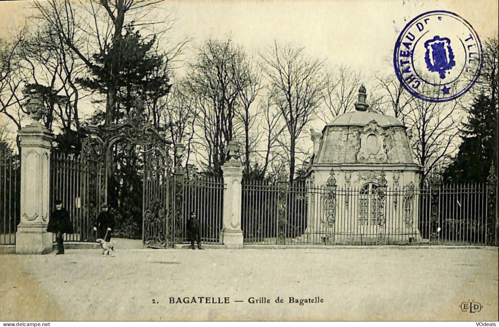 France - (75) Paris - Bagatelle - Grille De Bagatelle - Parques, Jardines
