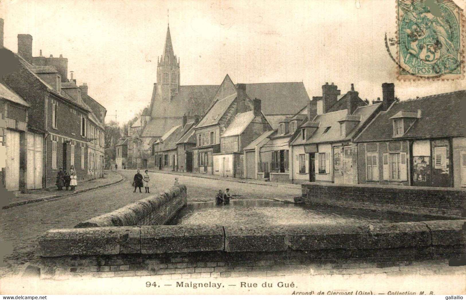 MAIGNELAY RUE DU GUE - Maignelay Montigny