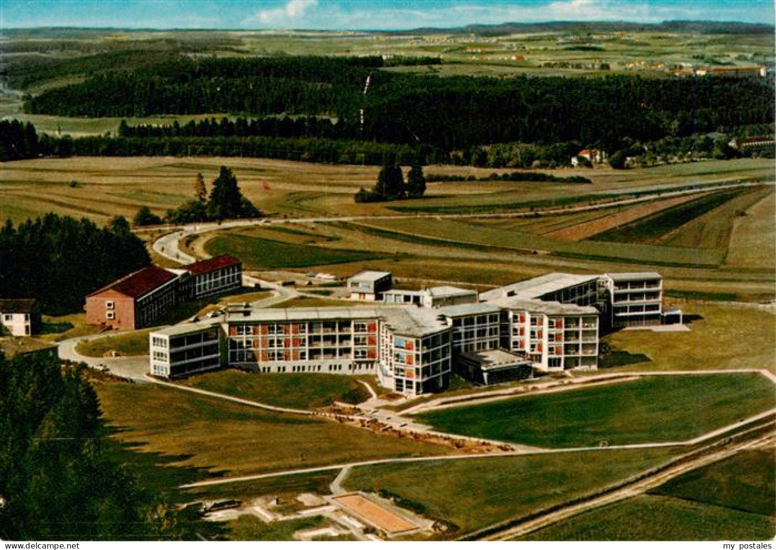 73927516 Donaueschingen Sanatorium Sonnhalde Fliegeraufnahme - Donaueschingen