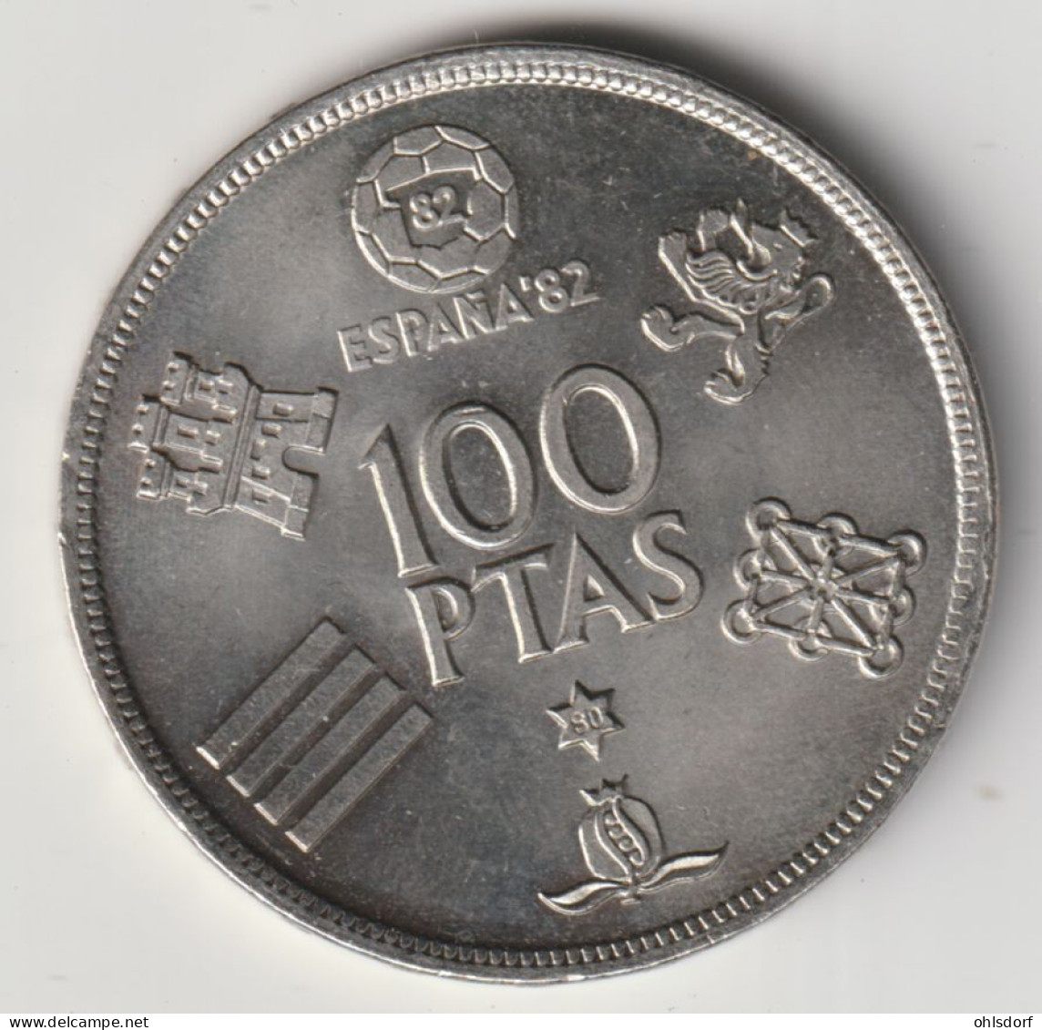 ESPANA 1980: 100 Pesetas, KM 820 - 100 Pesetas